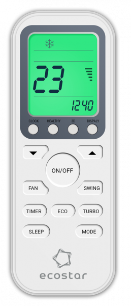 ECOSTAR �������� ����� ������ �����-������� ����� RAY MULTI DC EU Inverter 2023 KVS-2FM18ST/OUT